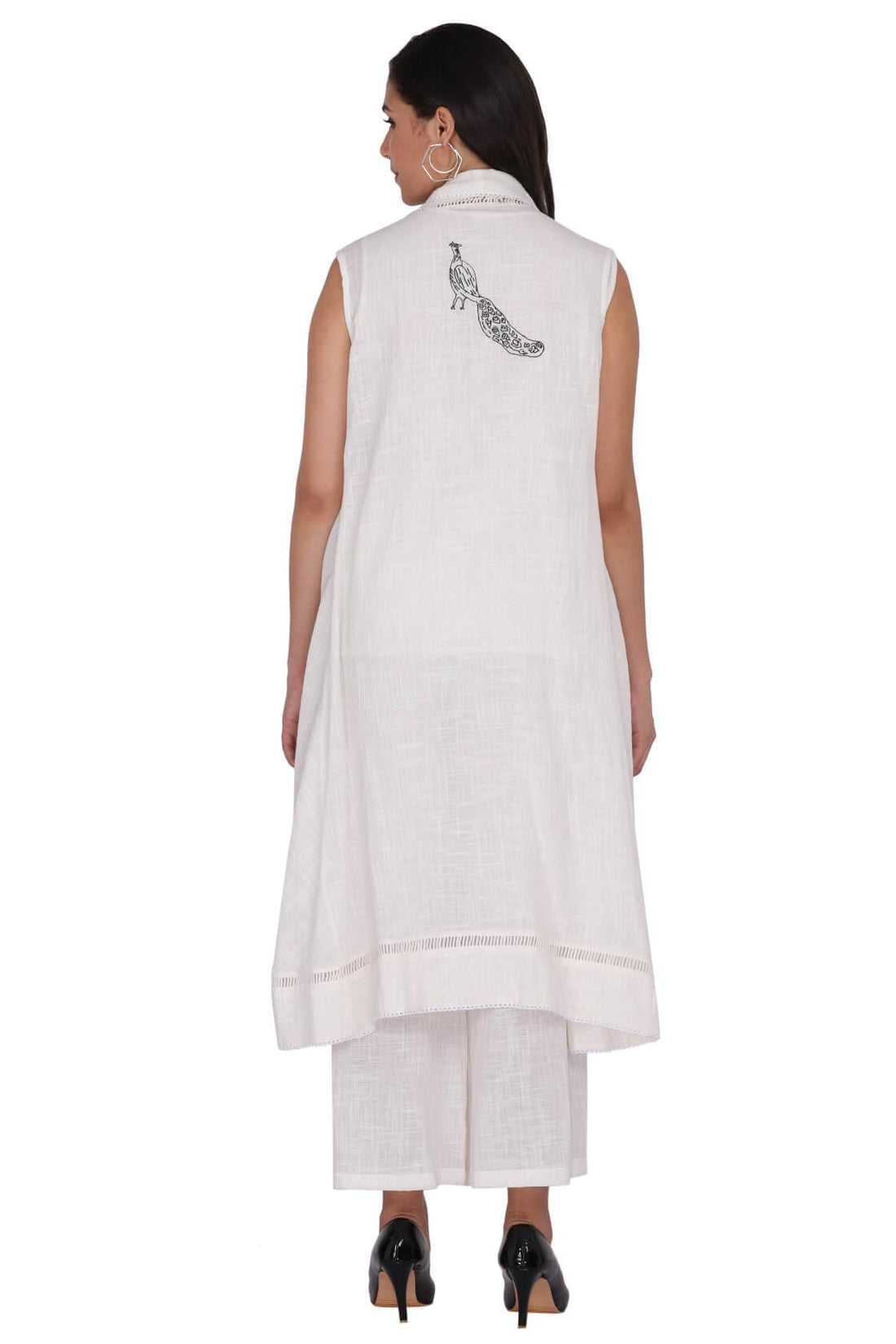 Straight Kurta With Palazzo Set