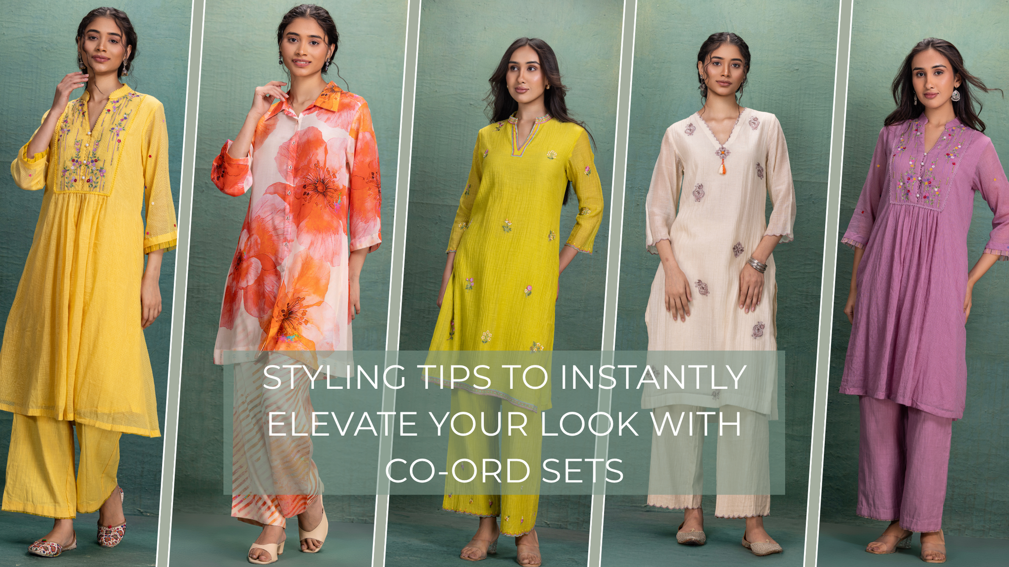 5 Styling Tips to Instantly Elevate Your Look with Co-ord Sets