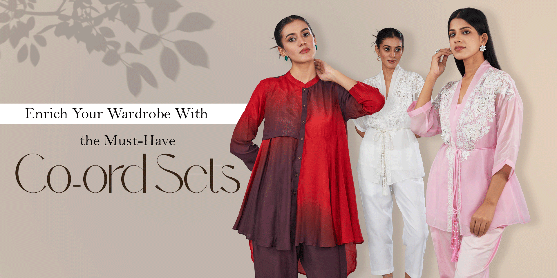 Enrich Your Wardrobe With the Must-Have Co-ord Sets