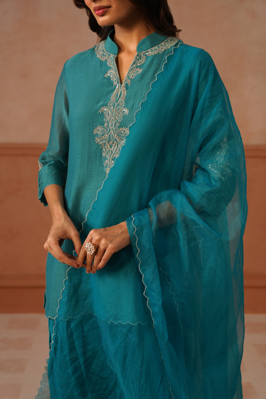 Dariya – Ocean Blue Salwar Suit Set