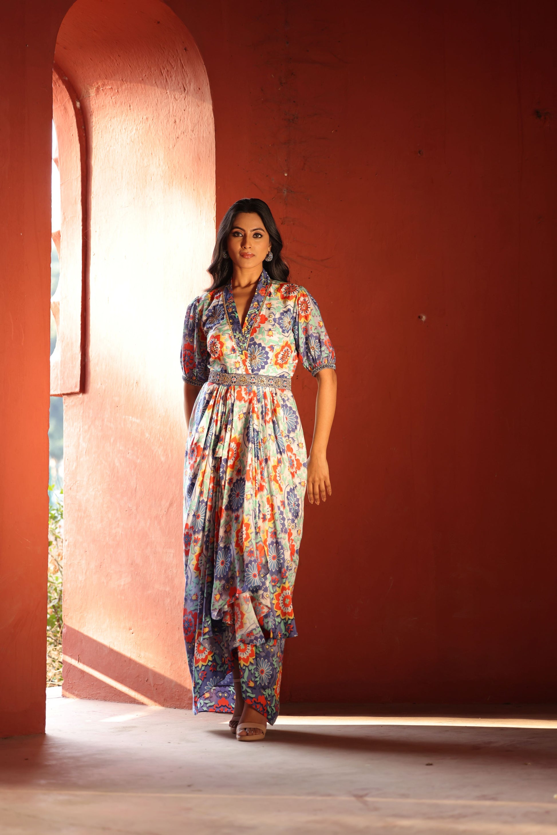 Golden Zari Dress One Piece Kahani Lush Golden Zari Dress One Piece Kahani Lush