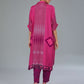 Pink Cotton Silk Digital Printed Co-Ord Set