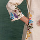 Beige Machine Embroidery Cord Set (Using Anchor for 3D Embroidery Look)