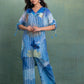 BLUE PRINTED CORD SET