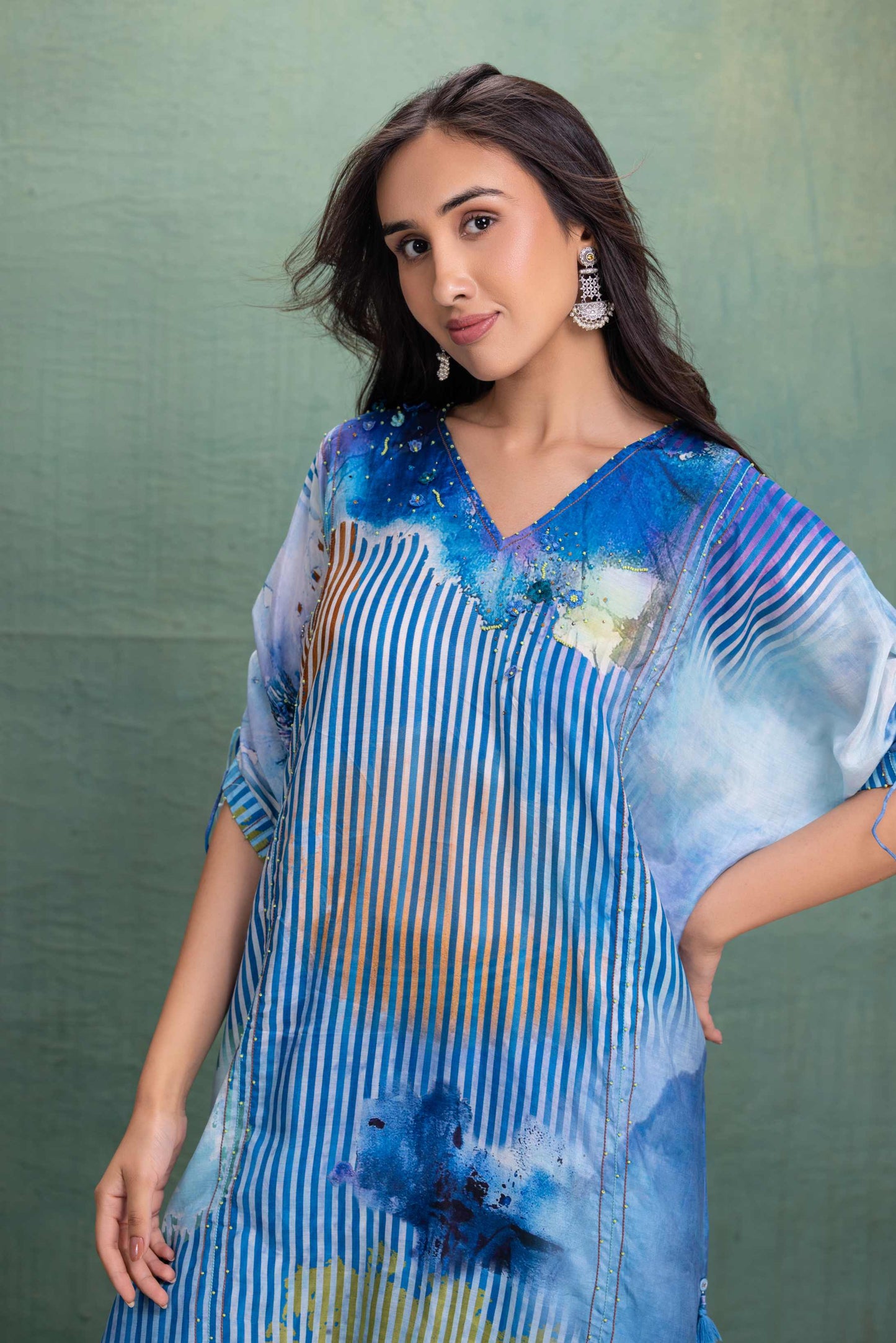 BLUE PRINTED CORD SET