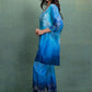 BLUE PRINTED CORD SET