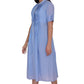 Midi Dress With Center Placket