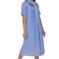 Midi Dress With Center Placket