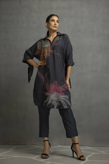 Black Digital Printed Shirt